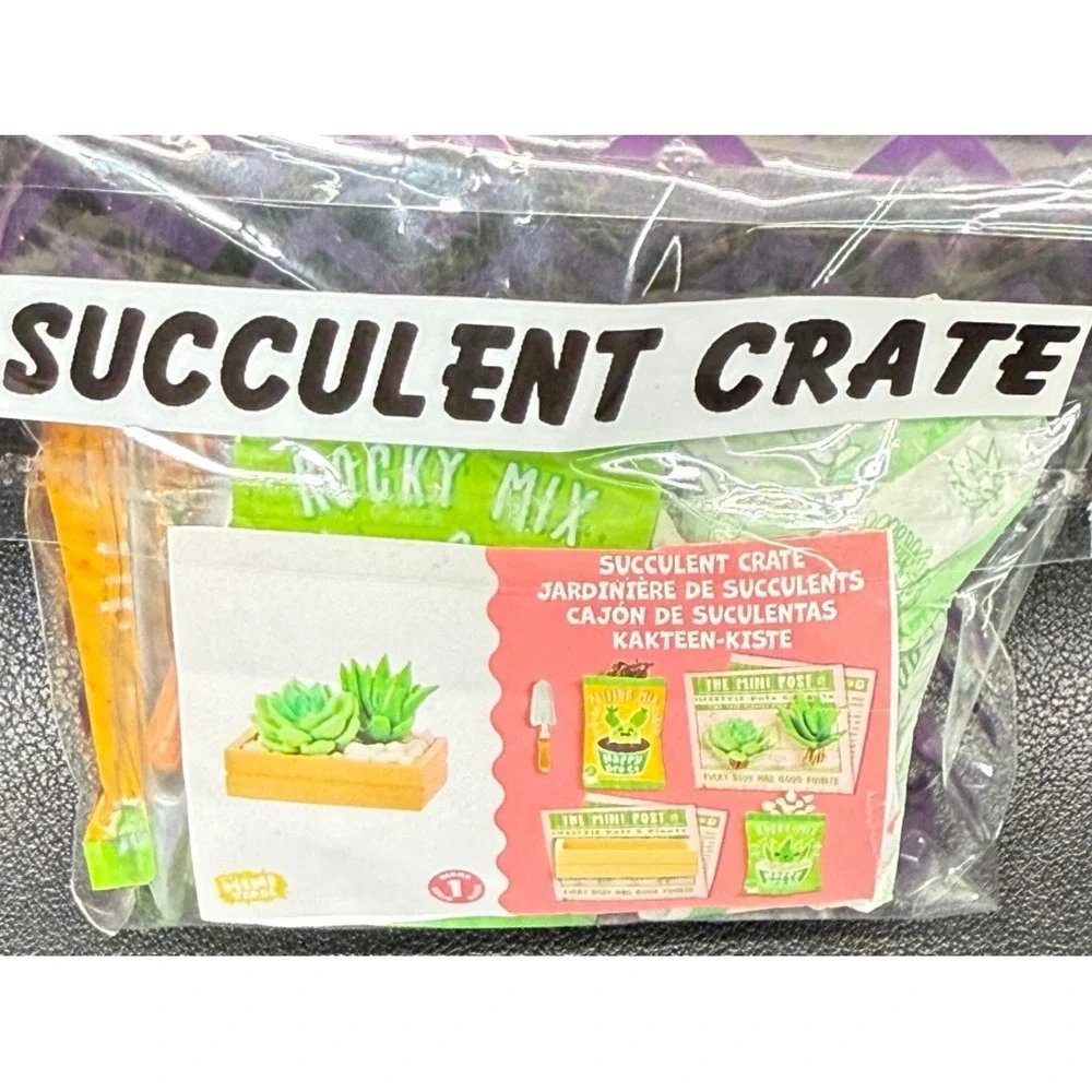 MGA Mini-Verse Make It Mini *Lifestyle Series 1 * Succulent Crate